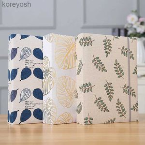 Albums Books 200pcs 6-inch Fabric Photo Album Creative Large Capacity Interleaf Type Family Album Children Growth Memorial BookletL231012