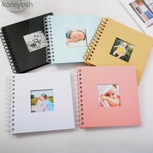 Albums Boeken Fotoalbums Creatieve baby-jubileumfotoalbums Plakboekalbums DIY handgemaakte fotoalbum voor geliefde babybruiloftL231012