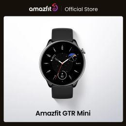 Albums Nieuwe Amazfit GTR Mini Smart Watch Light en Slim Fiess Smartwatch 120+ sportmodi voor Android iOS -telefoon