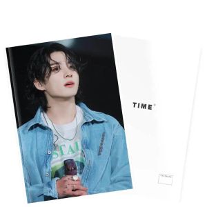 Albums Series2 Jungkook Jeon JUNGKOOK Enkel fotoalbum met bladwijzer Minikaartsticker Badge Fotoboekalbumboek