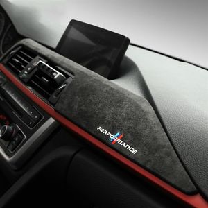 Alcantara Wrap voiture tableau de bord panneau ABS couverture garniture voiture décoration intérieure pour BMW F30 F31 F32 F34 F36 3GT 3 4 série accessoires295c