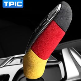 Alcantara Wrap Lederen Auto Pookknop ABS Cover Decoratie voor BMW G30 G38 G32 G01 G02 G08 G11 G12 6GT X3 X4 5 7 Series264u