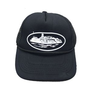 ALCATRAZ Hat Designer Designer Brand Trendy Net Mens and Women's American Truck Driver Baseball Cap, Summer Breathable Duckbill Hat, Sunshade Ha 9661