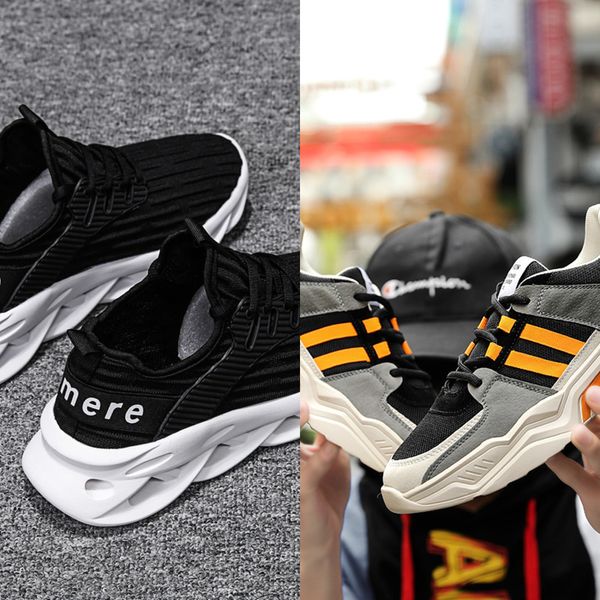 ALDS hommes chaussures de course à plate-forme pour formateurs blanc TOY triple noir cool gris baskets de sport de plein air taille 39-44 6