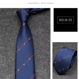 Aldult haute qualité nouveau concepteur 100% cravate en soie cravate noir bleu Jacquard tissé à la main pour hommes mariage décontracté et affaires cravate Hawaii cravates