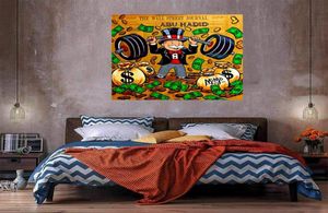 Alec monopoly zware gewichten enorm olieverfschilderij op canvas home decor handcrafts hd print muur kunst foto's aanpassing is accepta7334914