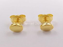 Boucles d'oreilles Alecia Stud en or Ref Bear Jewelry 925 Sterling Fits European Jewelry Style Gift Andy Jewel 9122130008494857