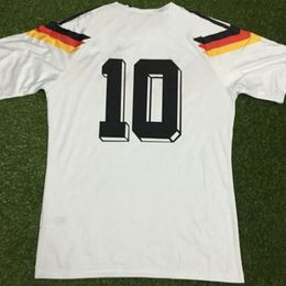 ALEMANIA 1990 retro voetbalshirts vintage klassieke Matthaus Voller Riedle Klinsmann Kohler camisa uniform Camiseta voetbalshirt maillot de voet 90