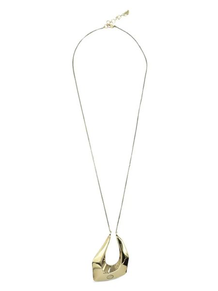 Alex MQ collar mariposa collar de diamantes misma réplica joyería fina cobre chapado en oro collar de plata esterlina para mujer collar de diseñador regalo