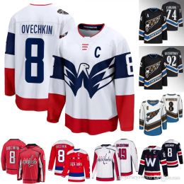 Alex Ovechkin Serie 2023 Jersey Darcy Kuemper Nicklas Backstrom T.J. Oshie Tom Wilson John Carlson Dylan Strome Kuznetsov