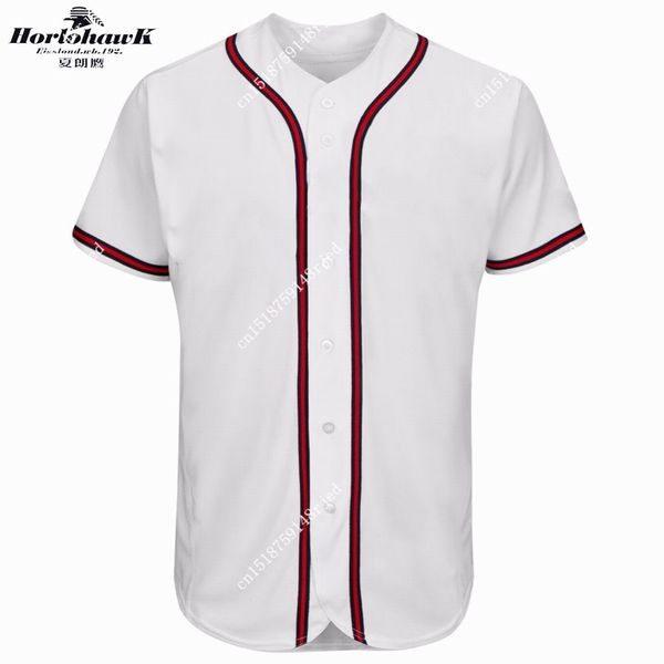 3545 789 maillot de baseball personnalisé blanc nouveaux hommes femmes enfants pull boutonné taille S-3XL