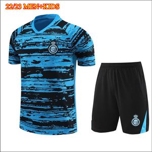 Algérie 23 24 Al Nassr FC maillots de football survêtement manches courtes survêtement enfants Ronaldo 22/23 CR7 Gonzalo Talisca Algérie Football SURVÊTEMENT demi-short KIT ensemble