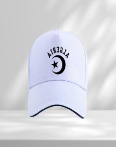 Casquette de baseball algérienne, casquette de voyage, casquette de camionneur, vous pouvez personnaliser votre signe et texte imprimés du drapeau algérien pour Q09115645044