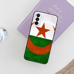 Caso de teléfono de la bandera de Argelia 2023 para Huawei P50 P30Pro P40 P20 P10 P9 Y7 Y9S Lite Honor x8 x7 70 Pro Psmart Cover