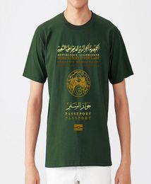 République algérienne Couverture de passeport T-shirt Algerie Lovers Shirt Republic of Algeria Patriotic Shirt Algeria Passport8034707