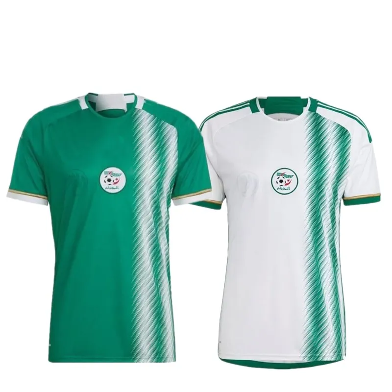 Precio En A Granel Maillot Algerie 2022 2023 Soccer Jersey Player Version Fans Algeria Atal Delort 22 23 Bennacer Football Shirt Kits Mahrez Feghouli Uniforms Kids Equipment | Envío Gratuito