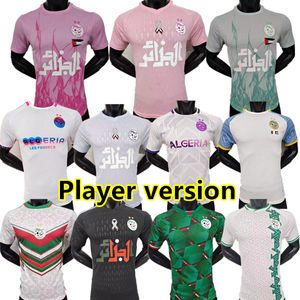 Algerie Soccer Jerseys Mahrez 2023 2024 2025 Home Away Bounedjah Feghouli Bennacer Atal 23 24 Maillot de Foot Algeria Player Version Algeria Football Shirt