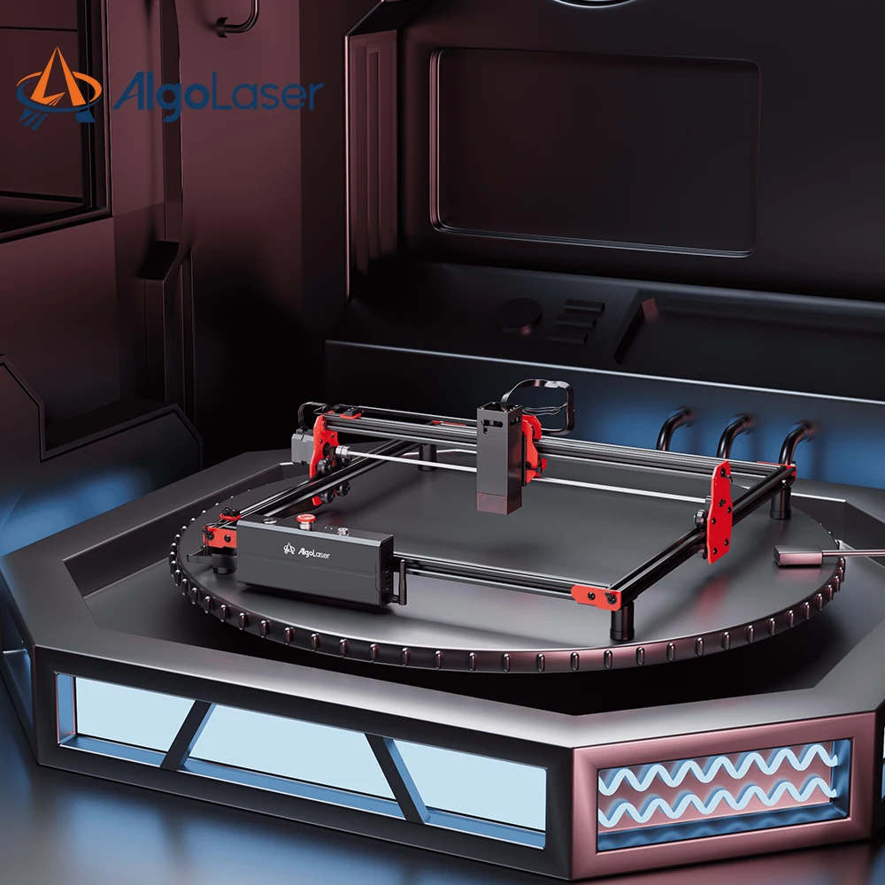 Algolaser DIY Kit 5W Laserschneider Machine Logo Drucker Hochgeschwindigkeit WiFi App Laser -Graveur und Cutter Kit Holzschnitzmaschine