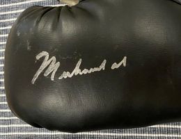 Ali Canelo Alvarez Adrien Broner Materialen ondertekend handtekening Signatured Autographed Autographed Auto Boxing Gloves