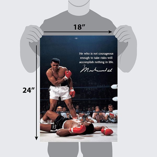 Ali Movie TV Show Anime Canvas Art Poster y Wall Art Picture Impresión de decoración de dormitorio familiar moderno