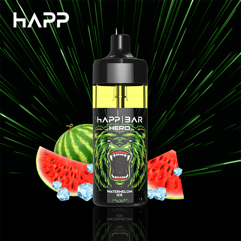 Распределители слоек Alibaba HAPP Bar 12k Puffs Vape Juice 2% 5% E-liquid 12000 Vaper Одноразовая электронная сигарета 0,8 Ом Сетчатая катушка Einweg Vapes