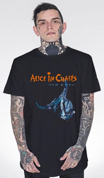 Alice in Chains T Shirt Band Rock Casual Unisex T Shirt S TO XXL9746706