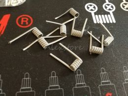 Alien Clapton Pre Built Coil Bobinas premianas Wrap Alambres de calefacción Prebuilt PreBuilt para RDA RBA ZZ