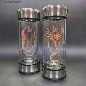 Alien Jar Xenomorph spécimen Facehugger embryon pot en verre film Prop réplique L230711