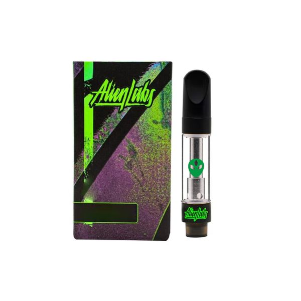 Carros alienlabs empaquetado vacío 0.8 ml de bobina de cerámica vape vape vaporizador de vidrio vaporizador 510 hilo de laboratorio alienígena atomizador