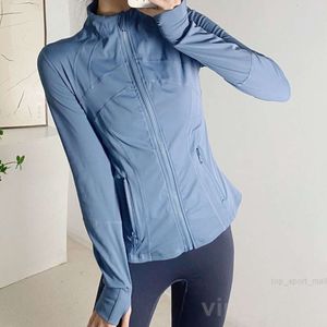 Align Lu Lady Define Yoga col montant vestes à manches longues femme vêtements de sport de course taille haute vêtements de sport populaire manteau d'extérieur veste de sport Full Zip Lady