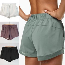 Align Lu Sports Shorts Yoga Femme Fiess Pantalon de survêtement prêt à faire du jogging Pantes de pant