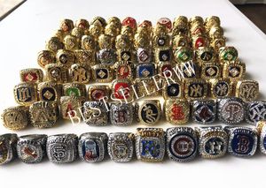 Alle 1903 - 2023 World Series Baseball Team Champions Championship Ring Set Souvenir Mannen Fan Gift Kan Willekeurige Groothandel