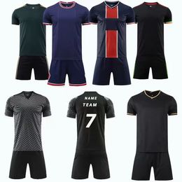 Todos los hombres de jersey de fútbol para niños adultos personalizan uniformes de fútbol kit de ropa deportiva para mujeres fútbol deportivo set de entrenamiento para niños