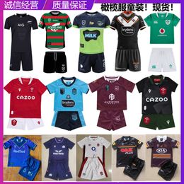 All Black Team Rabbits Ireland Wales Malu Melbourne England Mustang Scotland Childrens Jersey Olive