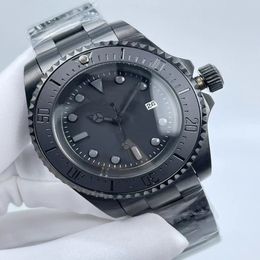 Geheel zwart topkwaliteit luxe herenhorloge SEA-DWELLER keramische bezel 44 mm roestvrij staal 116660BKSO automatisch zwart Cameron Diver Wr202c