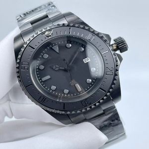 Geheel zwart topkwaliteit luxe herenhorloge SEA-DWELLER keramische bezel 44 mm roestvrij staal 116660BKSO automatisch zwart Cameron Diver Wr261b