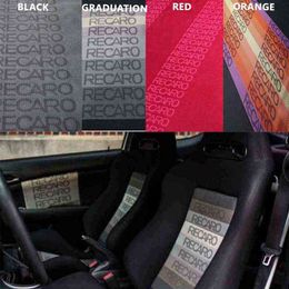 Alle kleuren JDM Recaro -stof voor zitkap headliner deur paneel doek 1mx1.6m H220428