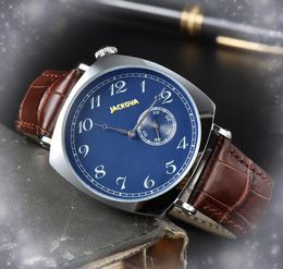 Tous les cadrans fonctionnent automatique Date hommes montres de luxe mode trois broches un œil conception numéro numérique cadran mouvement à Quartz horloge ensemble Auger Bracelet montre-bracelet cadeaux