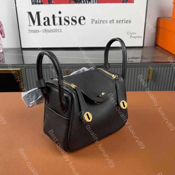 Tous les sacs à bandoulière de marque de sac fourre-tout fabriqués à la main avec du cuir TC original importé en fil de cire français cousu à la main en or 24 carats