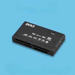 Lecteur de carte tout-en-un USB 2.0, adaptateur de lecteur de carte SD, prise en charge TF CF SD Mini SD SDHC MMC MS XD