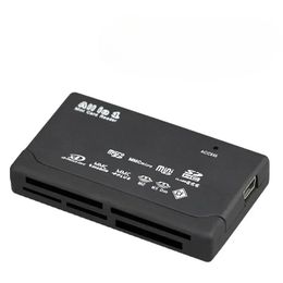 Le lecteur de carte en une seule carte USB 2.0 SD Carte Reader Adaptateur prend en charge TF CF SD MINI SD SDHC MMC MS XD2.Pour tous les un lecteur de carte Adapter2.pour tous dans une seule carte Adaptateur