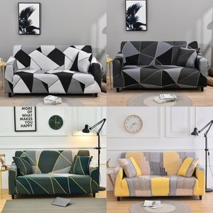 All-inclusieve combinatie Stretch Sofa Cover Four Seasons Non-Slip Fabric Combinatie Dirt-Proof Sofa Towel 145-180cm