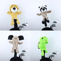 Couvre-chef de Golf en forme d'animaux, toutes sortes pour conducteur 460cc, adapté aux hommes et femmes, couverture de Club de Golf, mascotte, nouveauté, cadeau mignon, 240202