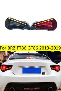 Luz trasera LED a escala de dragón para Toyota GT86 2013-19 DRL Subaru BRZ FT86 luces traseras de freno de señal de giro