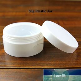Pot en plastique vide all-match 50 ml avec couvercle contenants d'emballage cosmétique pour masque de beauté visage crème pour les mains