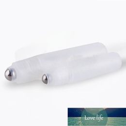 Bouteille en plastique à rouleau vide, 5ml, 10ml, assortie avec tout, pour huiles essentielles d'aromathérapie, bouteilles de parfum, rechargeables, minces avec boule en métal