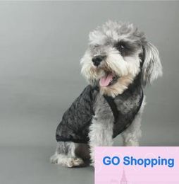 Todo-fósforo Ropa para perros Black Mash Cool Dog Vest Full Classic Letter Moda Cachorro Chalecos Summer Outdoor Bichon Schneider Apparel