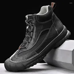 All-Match Fashion Men Hiking 599 Boots Tactical Military Combat Outdoor Ankle Warm Winter Shoe Non-Slip D 74