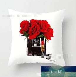 Perfume tout-correspondant Bouteille d'oreiller à la maison tissu canapé canapé-oreiller coussin de couverture