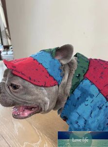 Ropa de mascotas de combate nuevo traje de mezclilla para perros de color de color de color teddy/francés bulldog schnauzer vaca